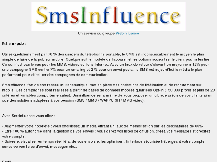 www.smsinfluence.com