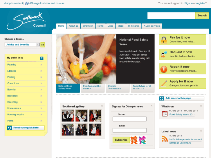 www.southwark.gov.uk