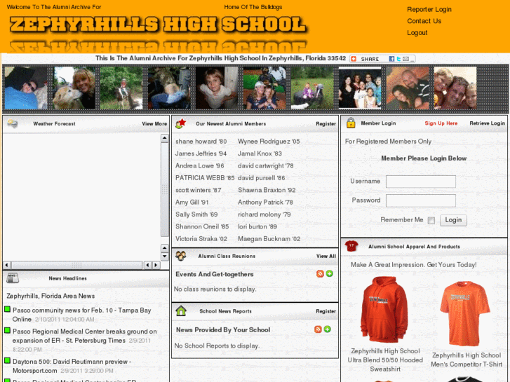 www.zephyrhillsalumni.com