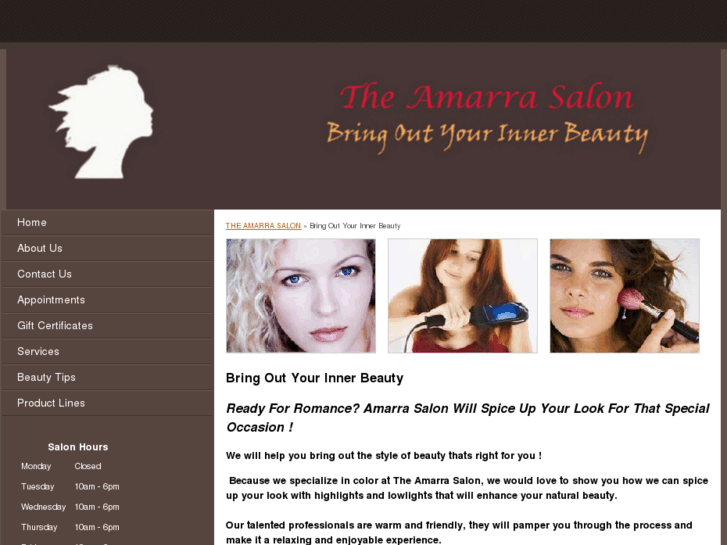 www.amarrasalon.com