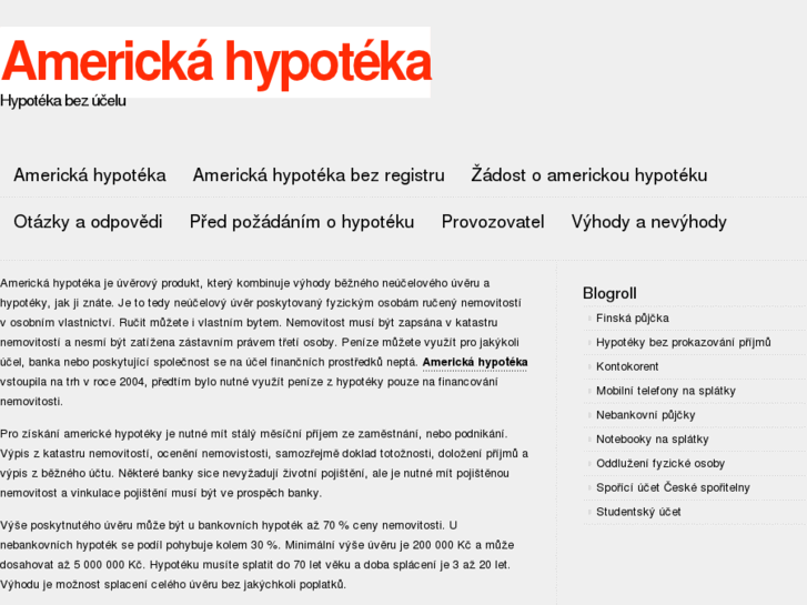 www.americkahypoteka.biz