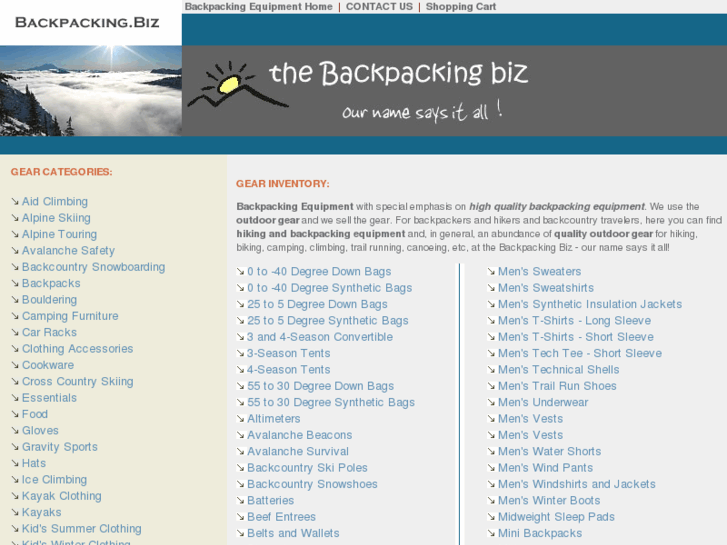 www.backpacking.biz