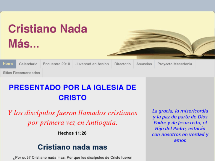 www.cristianonadamas.org