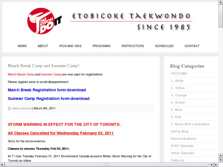 www.etobicoketaekwondo.com