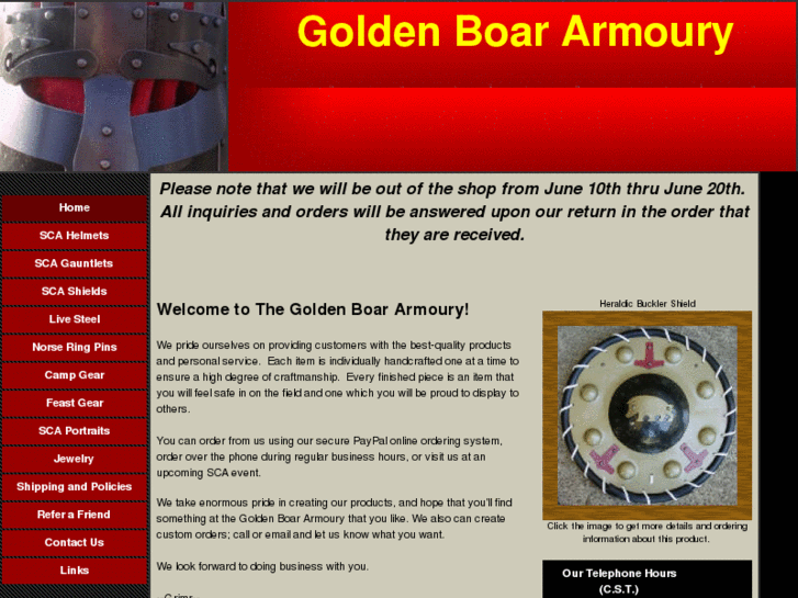 www.goldenboararmoury.com