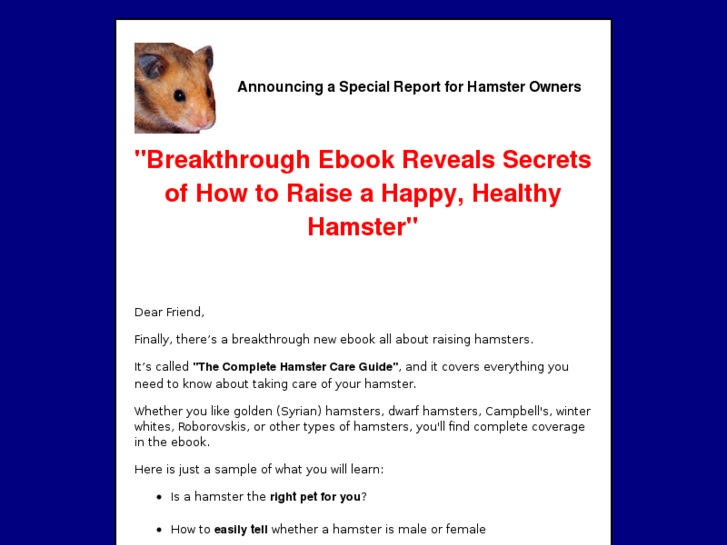 www.happyhealthyhamster.com