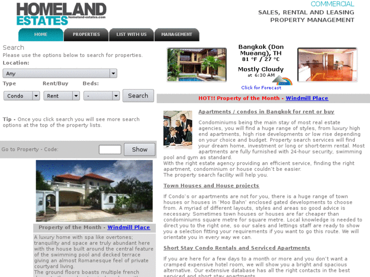 www.homeland-estates.com