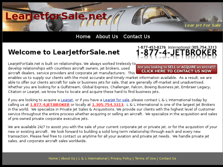 www.learjetforsale.net