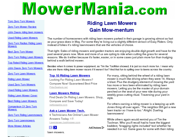 www.mowermania.com