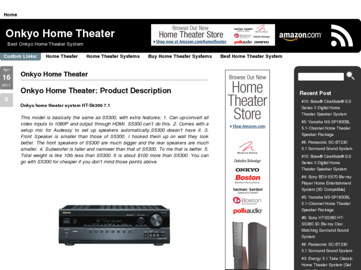 www.onkyo-hometheater.com