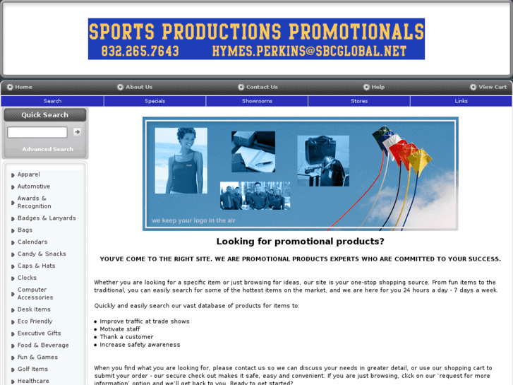 www.sportsproductionspromotionals.com