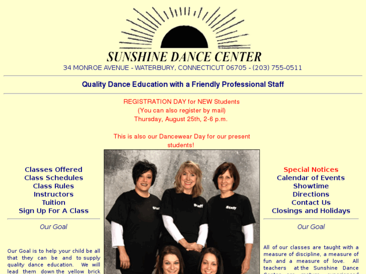 www.sunshinedancecenter.com