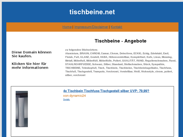 www.tischbeine.net