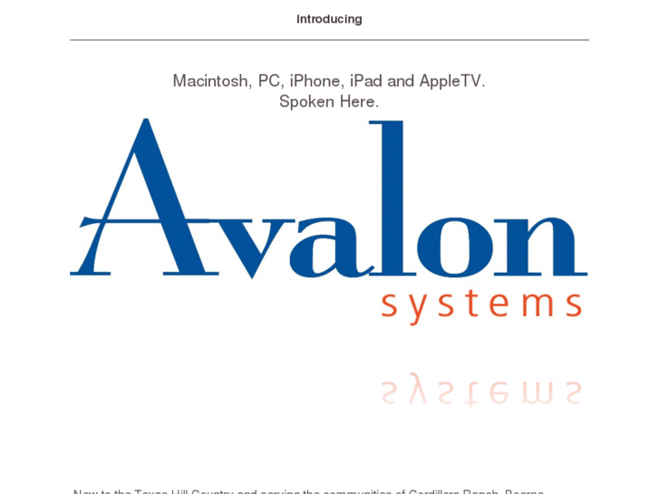 www.avalonsystems.net