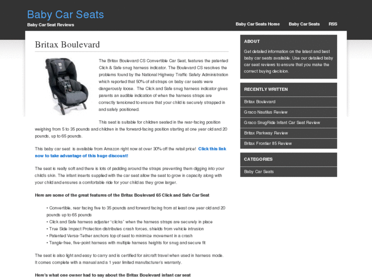 www.babycarseatsinfo.com