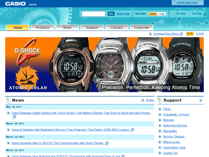 www.casio.co.in