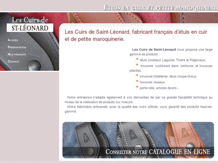 www.cuirsdestleonard.fr