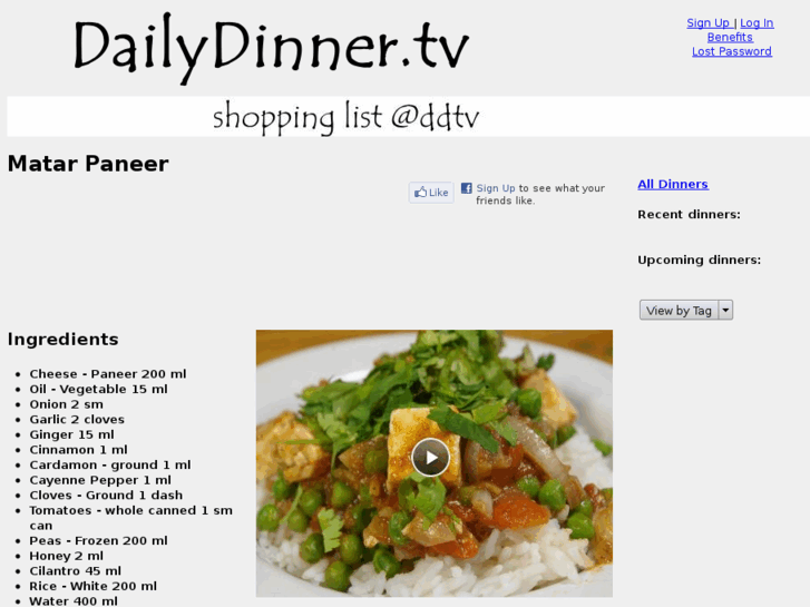 www.dailydinner.tv