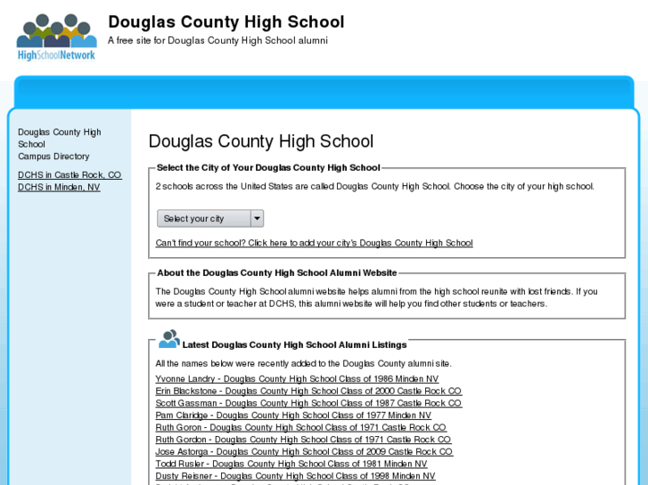 www.douglascountyhighschool.org