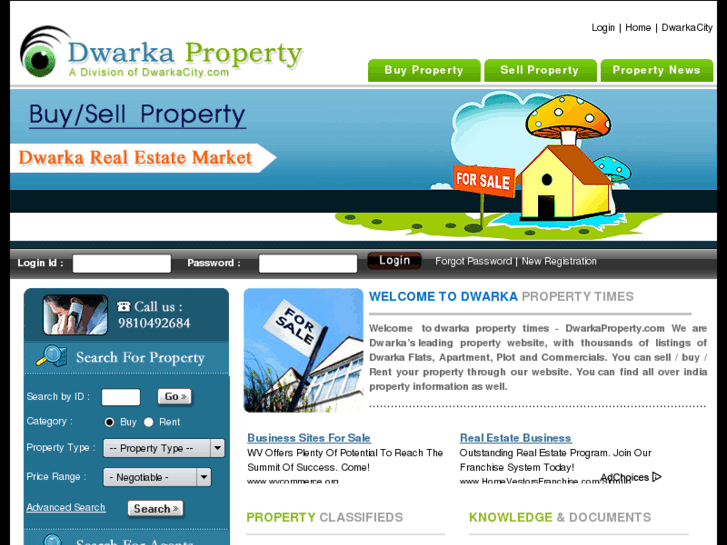 www.dwarkaproperty.com