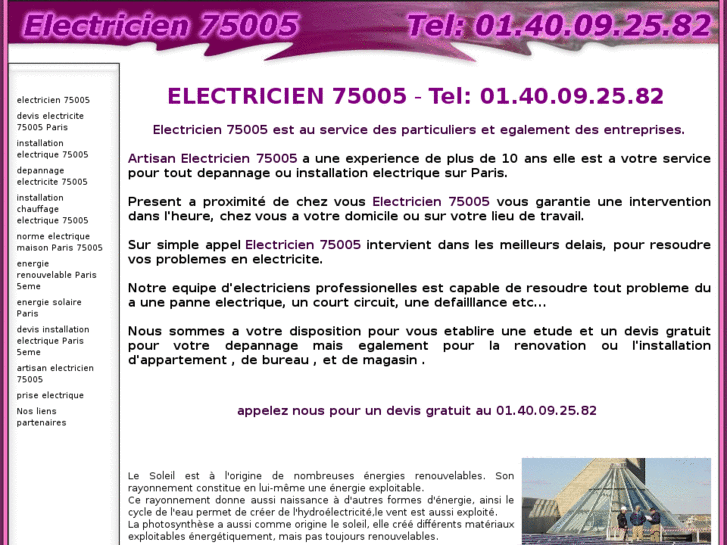 www.electricien75005.com