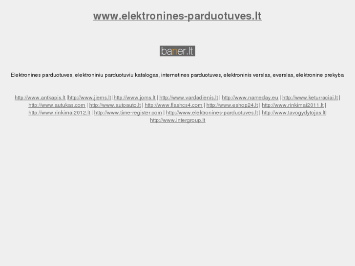 www.elektronines-parduotuves.lt