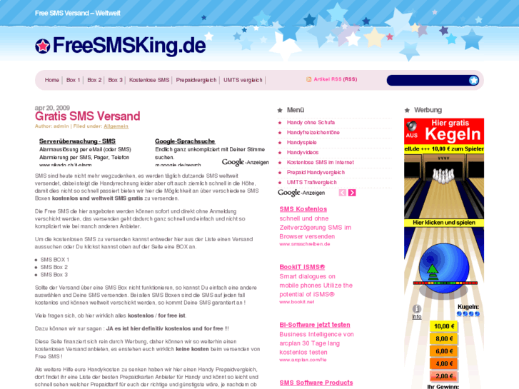 www.freesmsking.de