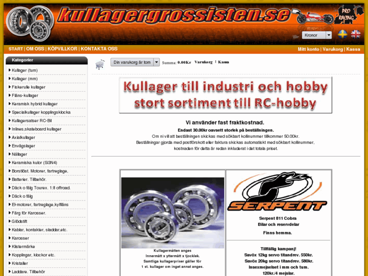 www.kullagergrossisten.se