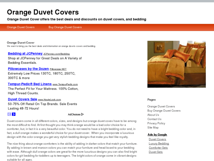 www.orangeduvetcover.com