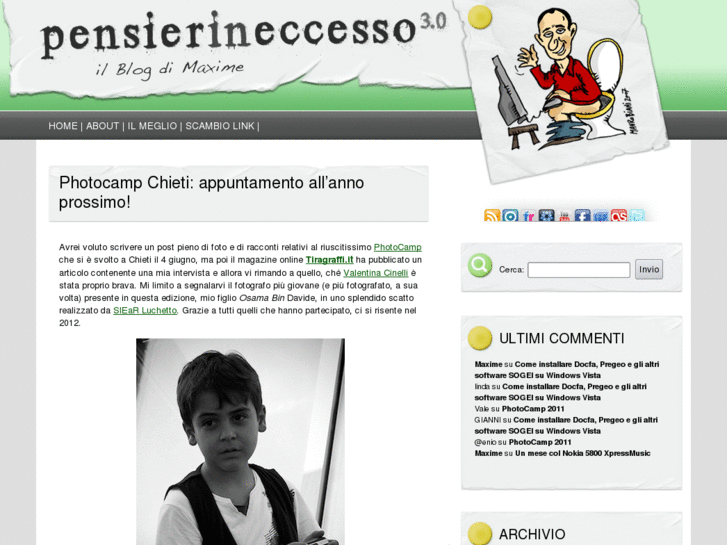 www.pensierineccesso.it