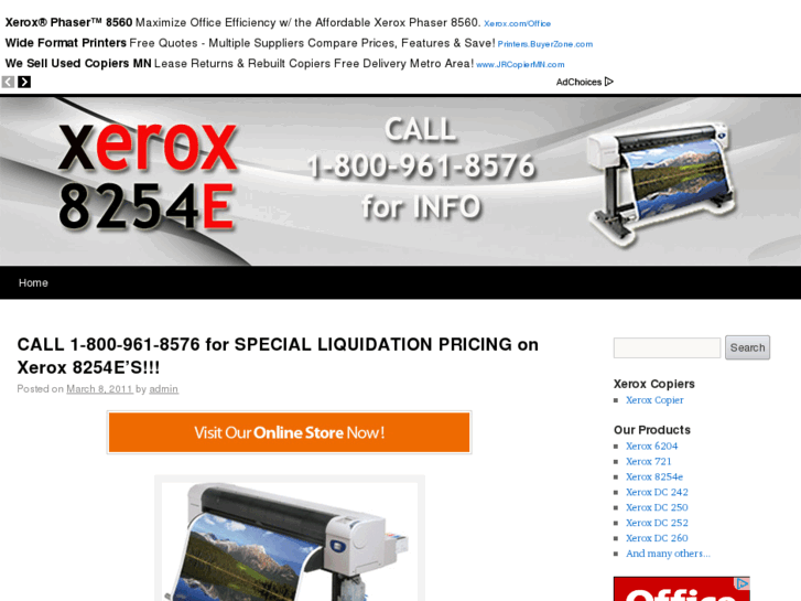 www.xerox8254e.com