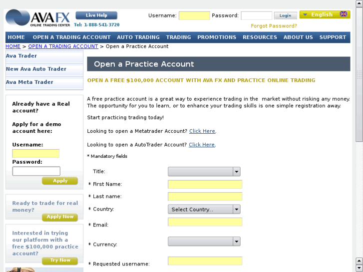 www.avafx-demo.com