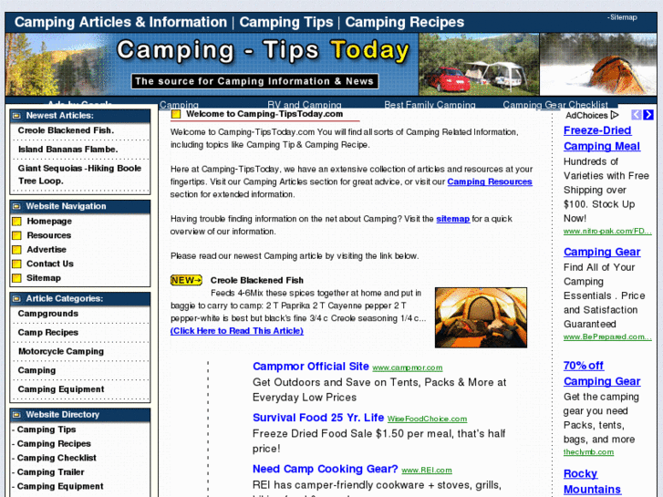 www.camping-tipstoday.com