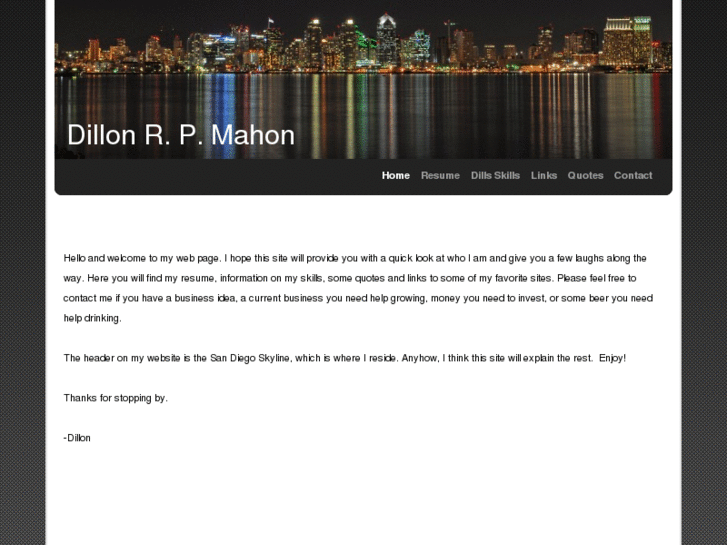 www.dillonmahon.com