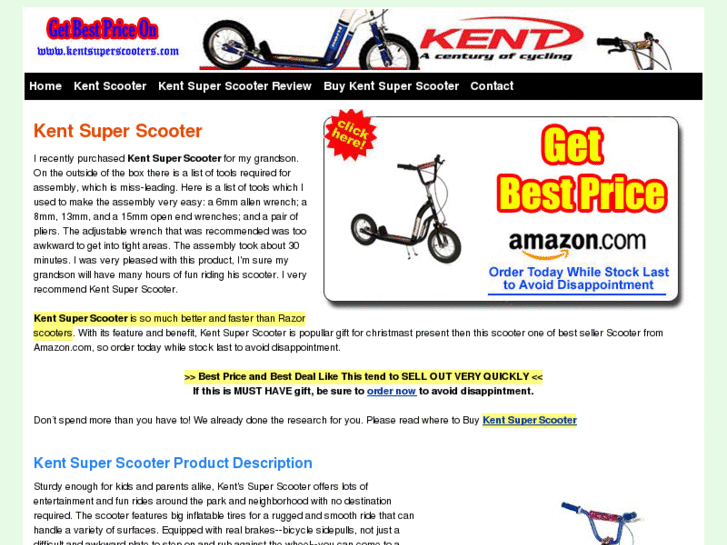 www.kentsuperscooters.com