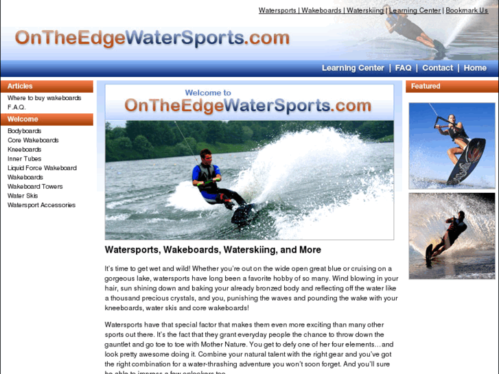 www.ontheedgewatersports.com