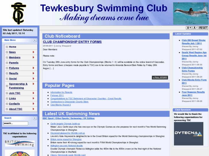 www.tewkesburyswimmingclub.co.uk