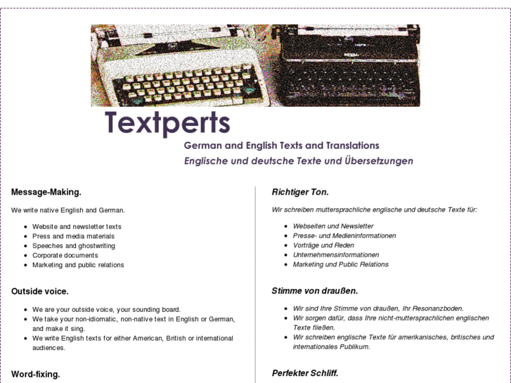 www.textperts.biz