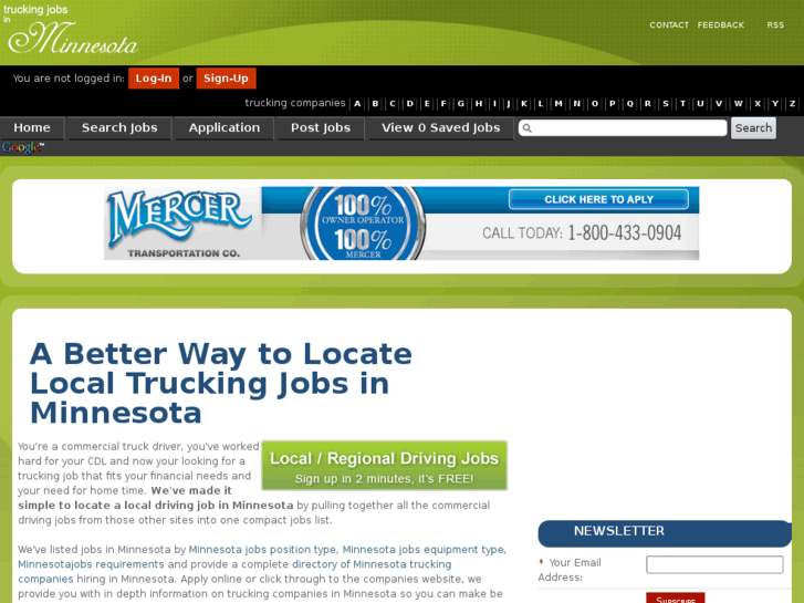 www.truckingjobsinminnesota.com