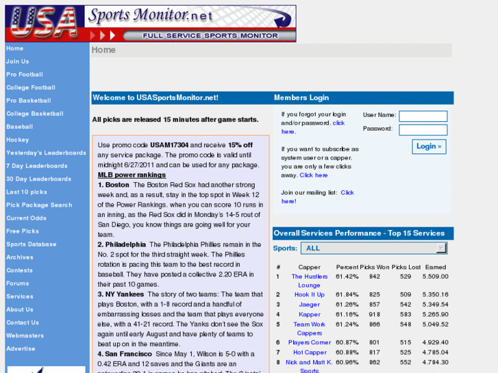 www.usasportsmonitor.net