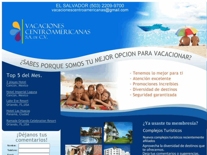 www.vacacionescentroamericanas.com