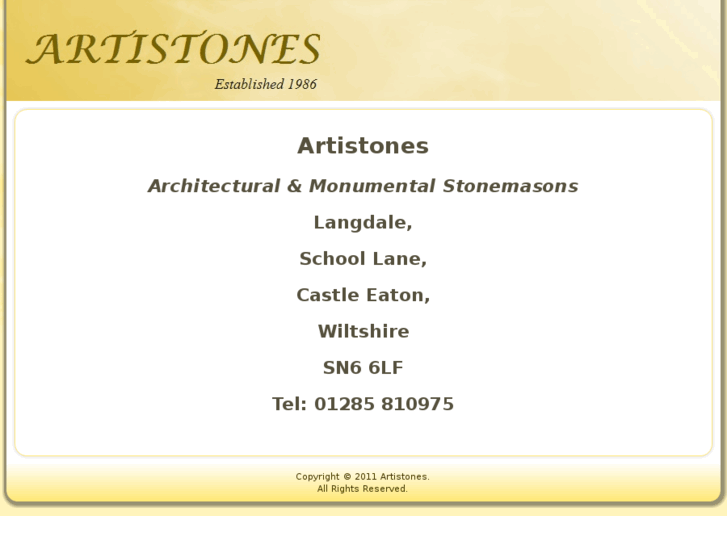 www.artistones.co.uk