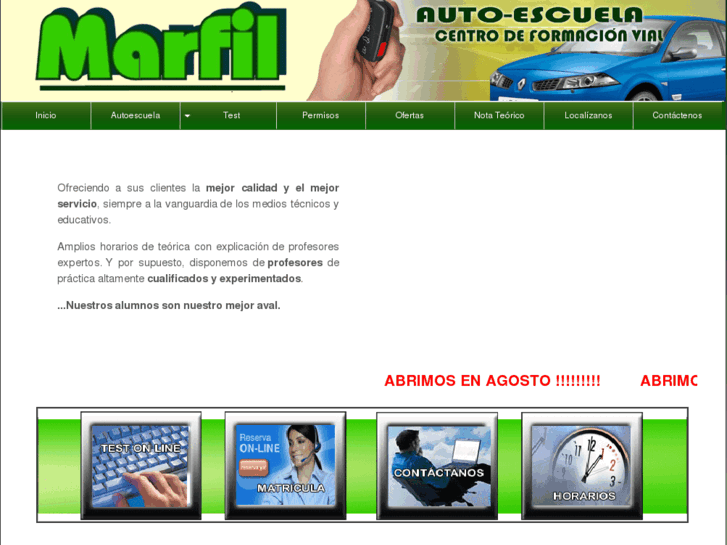 www.autoescuelamarfil.com