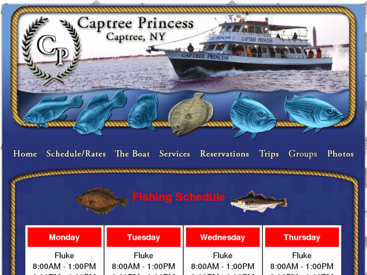 www.captreeprincessfishing.com