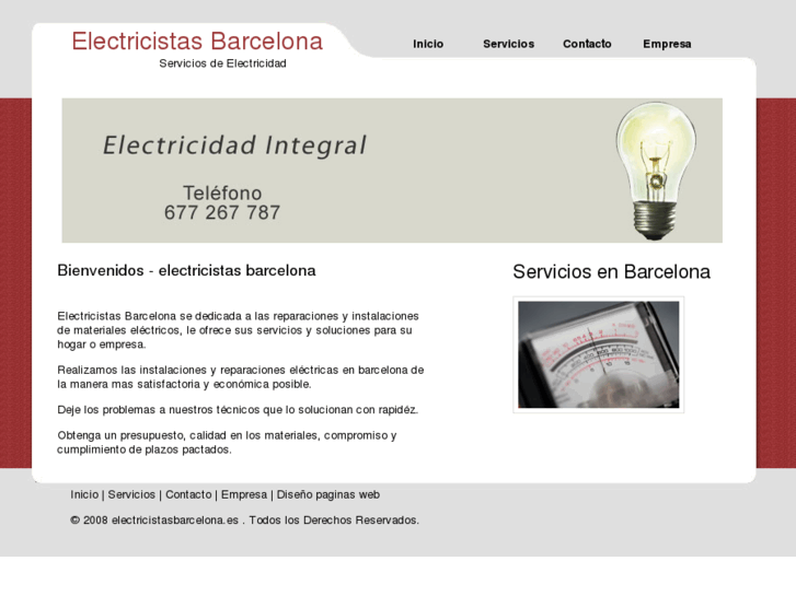 www.electricistasdebarcelona.es