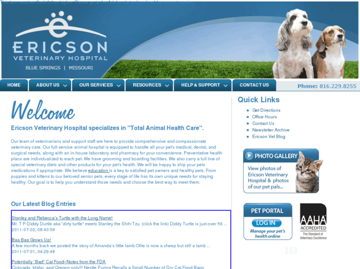 www.ericsonvet.com