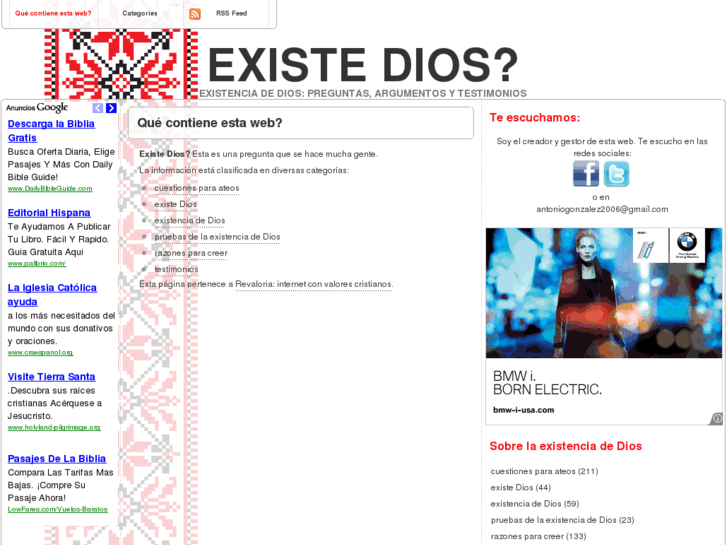 www.existedios.info