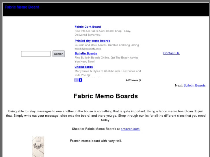 www.fabricmemoboard.com