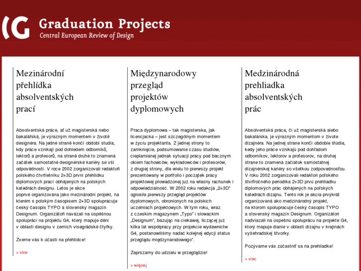 www.graduationprojects.eu