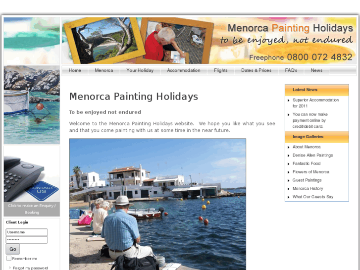 www.menorcapaintingholidays.com